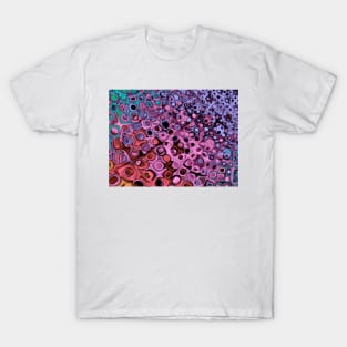 Abstract Cells Pattern T-Shirt